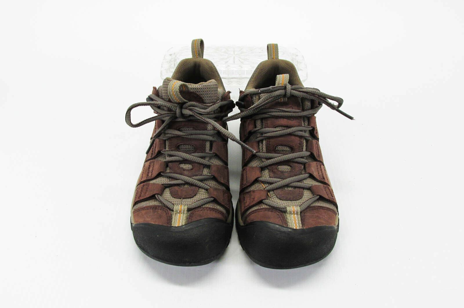 Scarpa donna Keen Flint taglia 7M escursionismo atletica Oxford sneaker usata xq