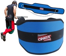 Dipping Belt with Chain Weight Lifting Exercise Belt for Strength Training Gym