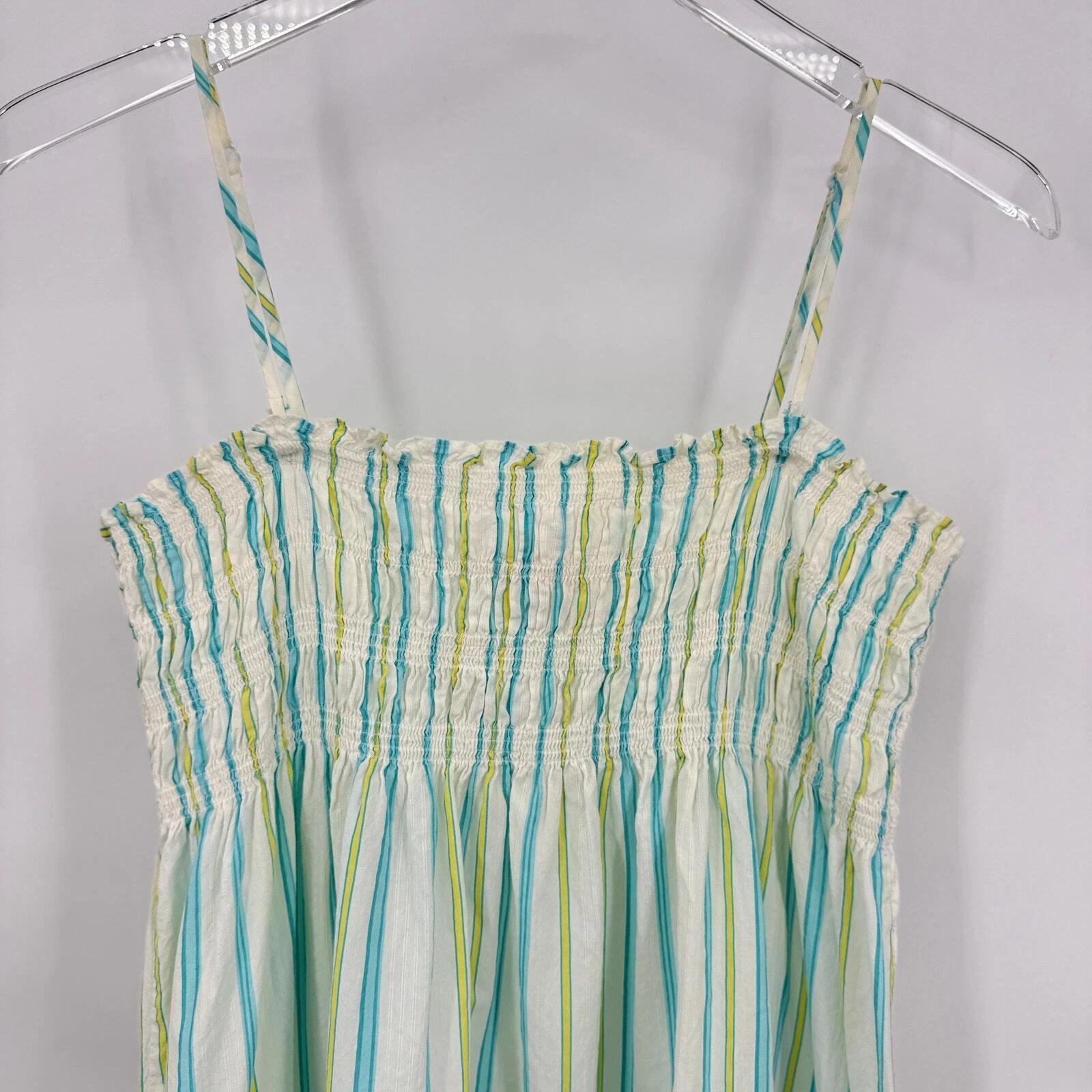 UNDERCOVER Abito Victoria's Secret Angels a righe con orlo a volant taglia media prendisole