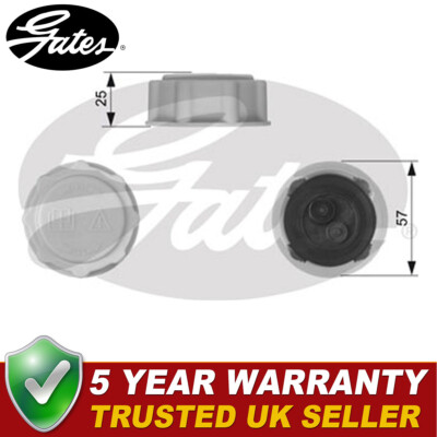 Gates Radiator Cap Fits Ford Fiesta Focus Ka Transit Connect Fusion