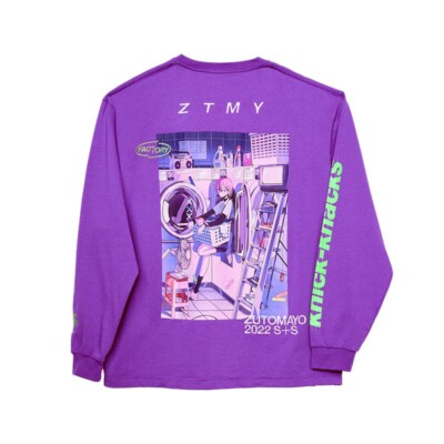 ZUTOMAYO 2022 S/S 紫色 Tシャツ s-l400.jpg