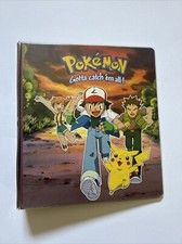 Vintage 1999 Plymouth 3 Ring Card Binder Nintendo Pokemon Pikachu Ash NOS New