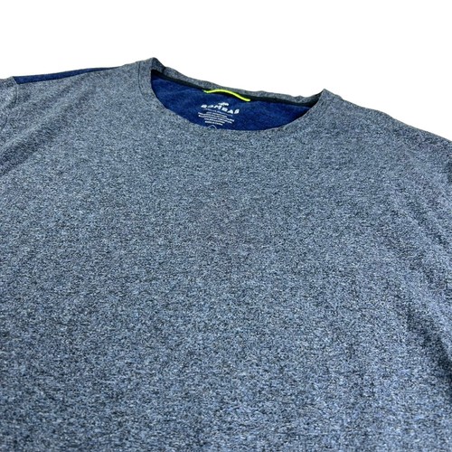 Bombas Herren Cotton Performance T-Shirt grau/blau • XL