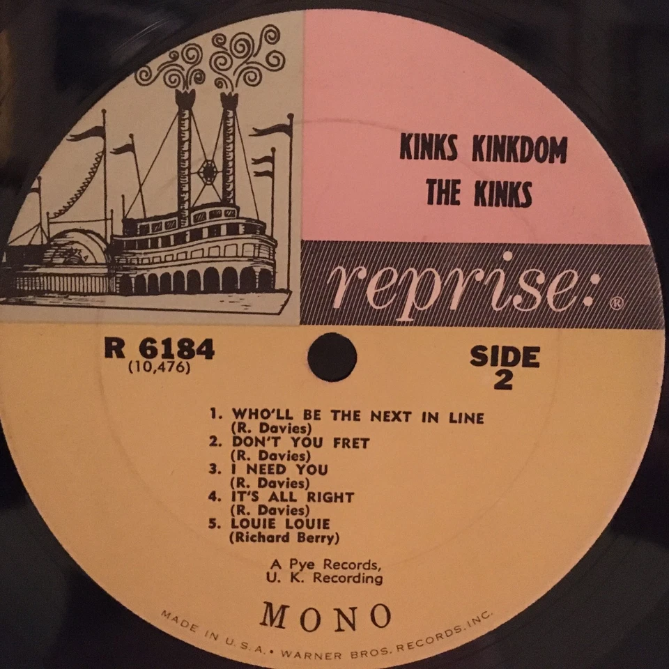 THE KINKS LP KINKS KINKDOM - Image 4 of 4