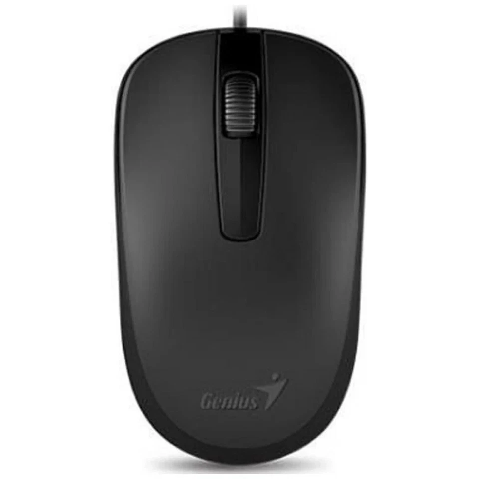 Genius Classic Wired Optical Mouse, Black - Image 2 of 4