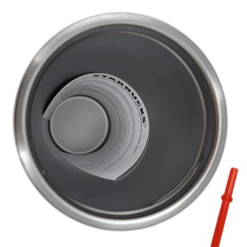 Starbucks Holiday Poinsettia Stainless Steel Tumbler 16oz Christmas 2020 Red New - Picture 8 of 9