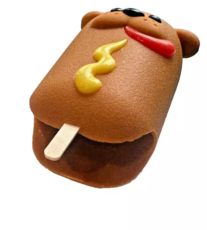 Bath Body Works CORN DOG Puppy Hand sanitizer pocketbac Holder Clip on