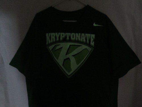 Nike Kryptonate Nate Robinson Foamposite All Star Dunk Shirt Glow 2009 Sz XL PE? - Picture 4 of 9