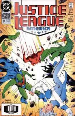 Justice League / International / America (38A) Sure It May Stink, But It Smells