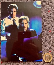 Pocztówka z archiwum X vintage - Mulder & Scully - David Duchovny & Gillian Anderson