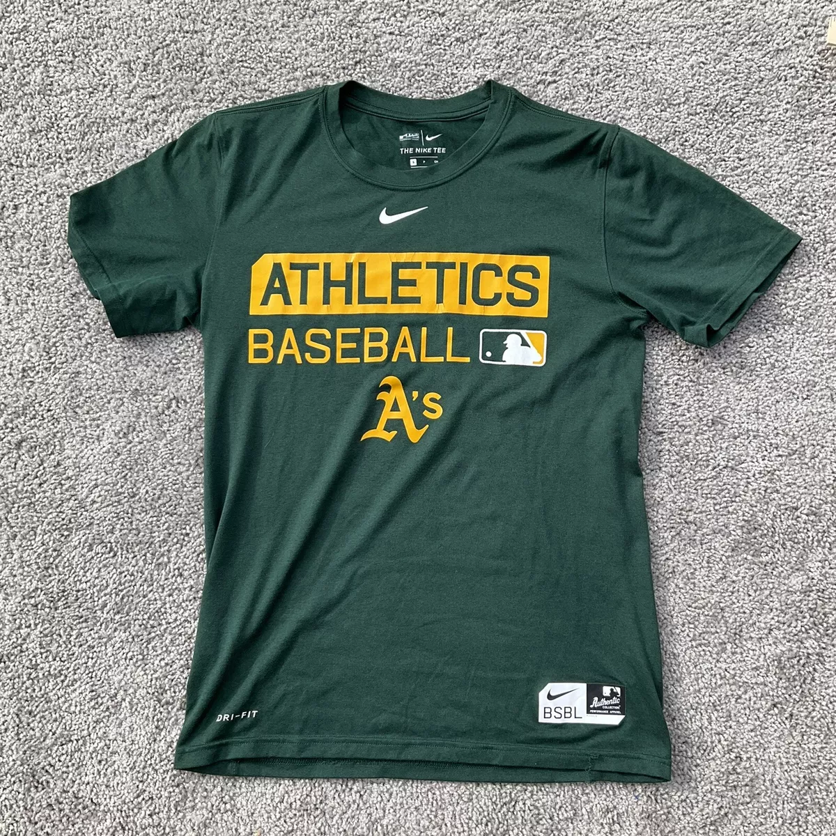 Nike Men's The Tee Oakland A's MLB Baseball Authentic T-Shirt