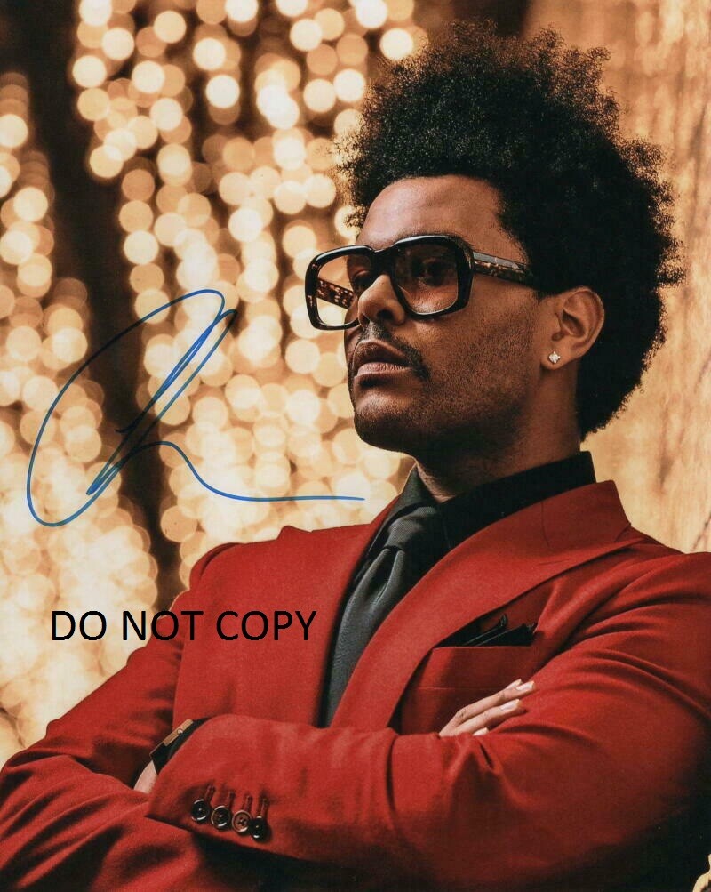 THE WEEKND Autographed Signed 8x10 Reprint Photo Weekend !! | eBay