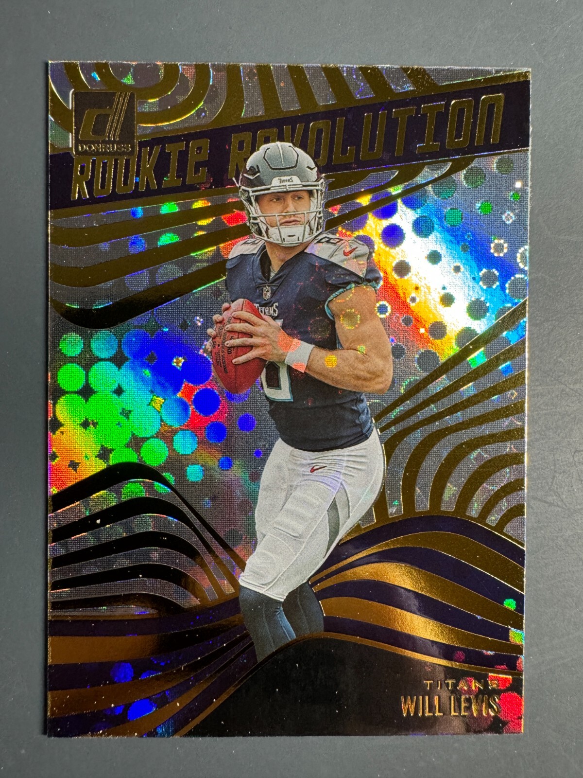 2023 Donruss Will Levis Rookie Revolution Galactic RC #RR-25 Titans