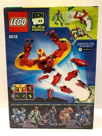 LEGO 8518 JET RAY BEN 10 ALIEN FORCE - NEW SEALED NEW SEALED 2010