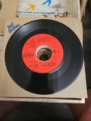 Ray Anthony Sabor Ami My Love, Forgive Me Record 45 RPM VG