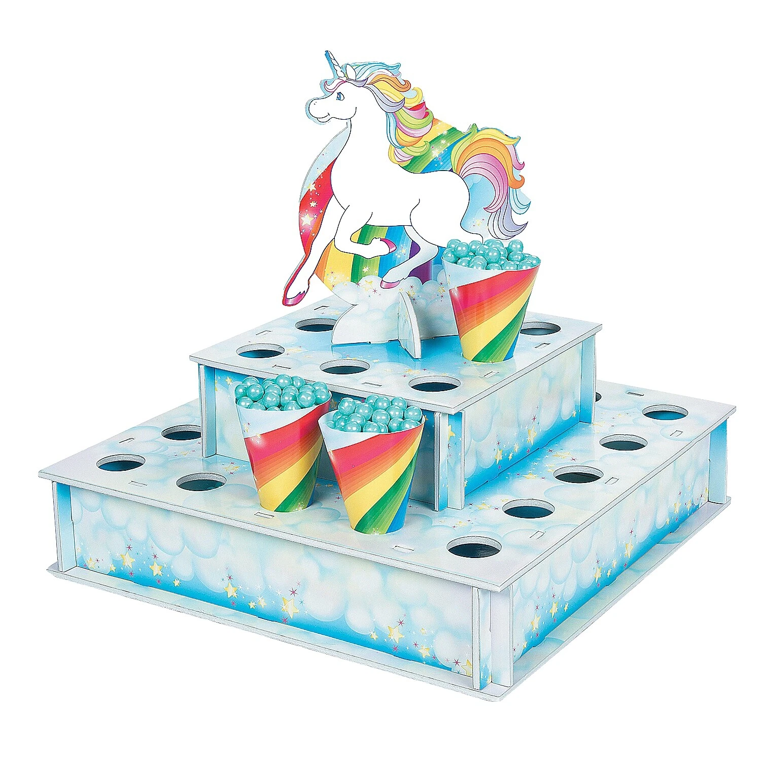 Бумажные единороги вечеринки сувениры и наполнители для мешков