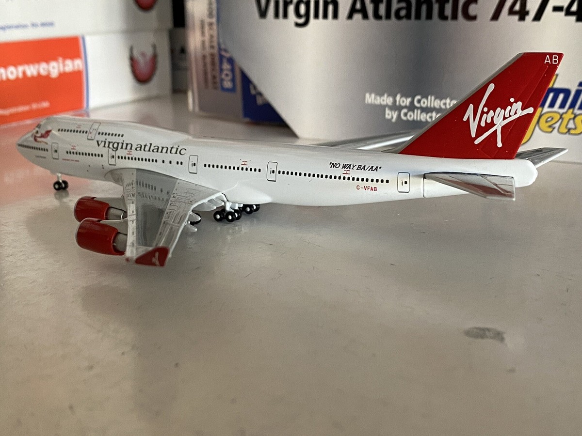 Gemini 1/400 Virgin Atlantic B747-400限定品 1:400 Boeing 747-400 Virgin Atlantic Airways G-VBIG Gemini
