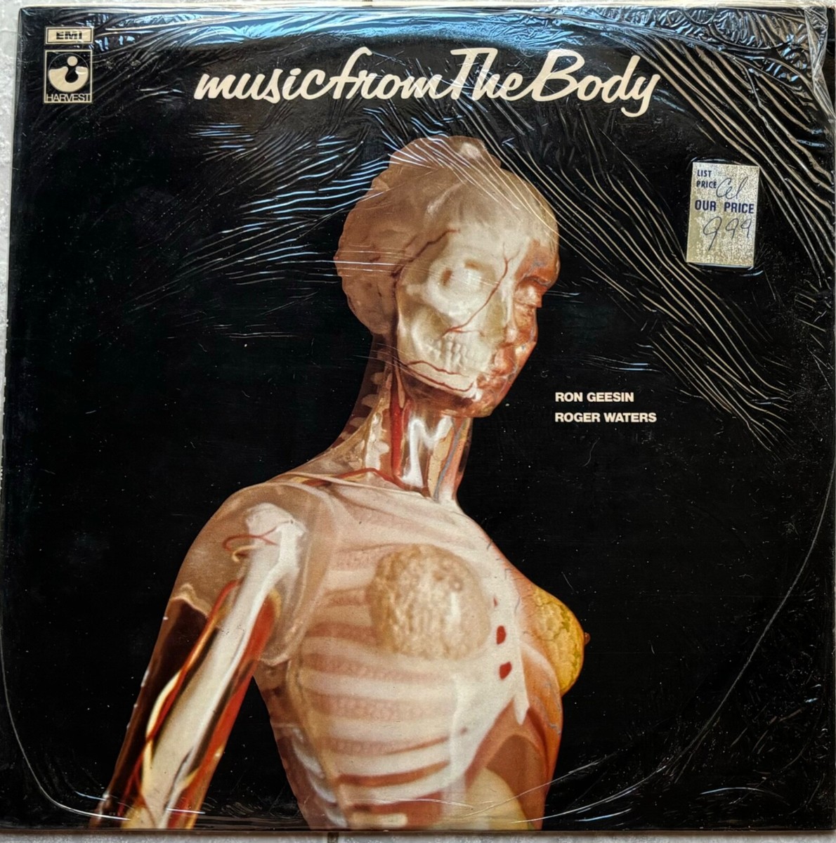 美盤◎見本盤　RON GEESIN　ROGER WATERS　…THE BODY Ron Gessin & Roger Waters - Music From The Body - 1970 - LP w
