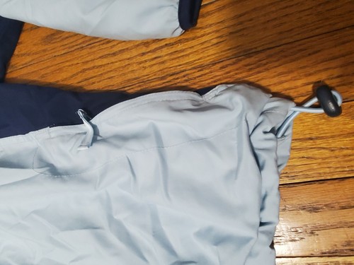 Wilson Women's Lined Full Zip Windbreaker Jacket Light blue Size XL Xtra Large - Picture 3 of 9