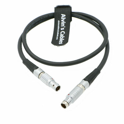 Power Cable for ARRI Alexa Teradek Bolt Fischer 3 Pin Male to 2 Pin Male 60cm