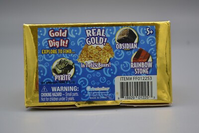 Gold Dig It! Explore to find  REAL GOLD In 1 of 24 Boxes!