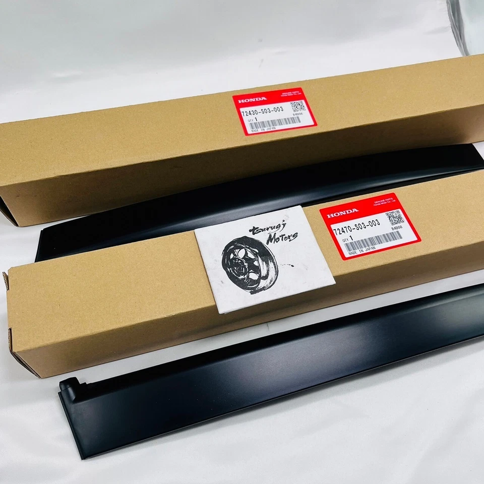 HONDA Genuine CIVIC Type-R 3-Door EK9 EK2 EK3 EK4 Door Sash Garnish Panel Pillar - Image 3 of 4