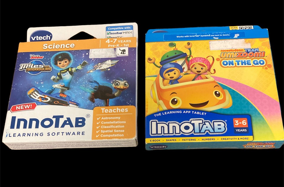 Vtech Ebay Innotab Vtech InnoTab Lot Of 2 Games Doc Mcstuffins School Of Medicine, Team ...