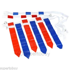 Trained Flag Football Set 12 Belts 36 Flags for Youth Kids, Adults, Sports Games