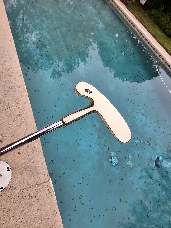 Wilson Augusta 2-Way RH LH Brass Blade Putter Golf Club - Image 2 of 4