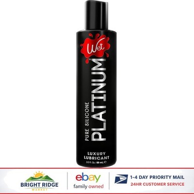 Silicone-Based Personal Lubricant, Hypoallergenic Gel for Intimate Moments