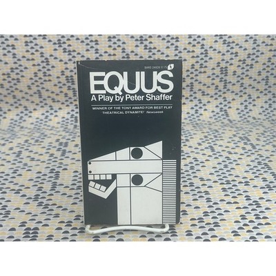 Equus - a Play by Peter Shaffer - Vintage Paperback Book - Bard / Avon Books