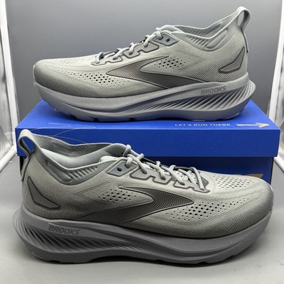 Brooks Glycerin 23 Men s 12.5 2E Wide Running Shoes Walking Gym Sneakers Grey