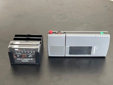 Grundig SH10 Stenocassette Voice Recorder Handheld Dictaphone - With 2 Tapes