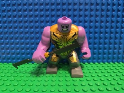 Lego Thanos Minifigure sh0896 Marvel Super Heroes CMF Lot HTF Big Fig Avengers 