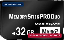 Original 32GB Memory Stick pro Duo Mark2 for PSP1000 2000 3000  Camera MemoryC