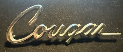 Vintage 1968 Mercury COUGAR Emblem XR-7 C8WB-65297B62A Original O.E.M. #2