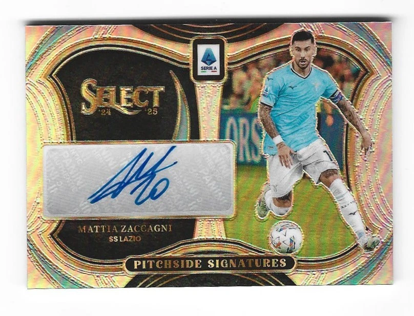 ファン マタ Panini Select パッチオート 25枚限定 2024-25 Panini Select Serie a - Mattia Zaccagni #PS-MZA for sale