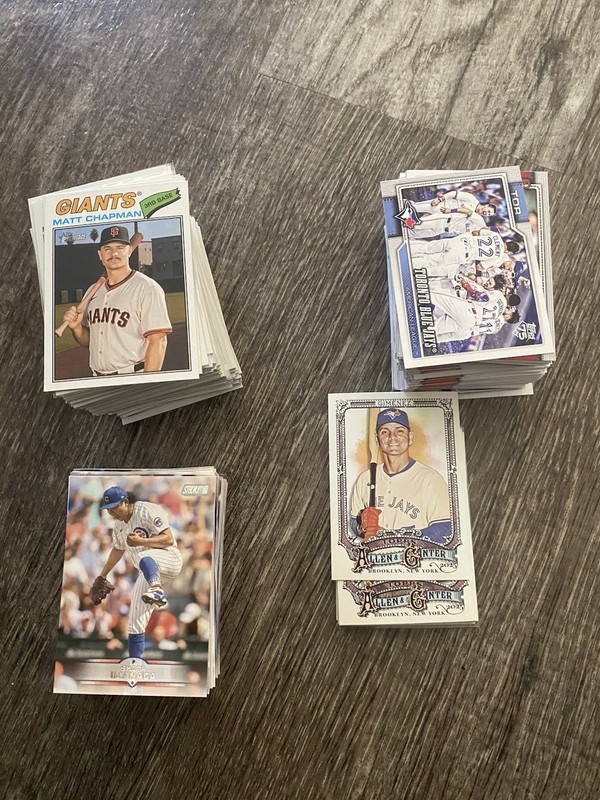Baseball Card Base Lot
