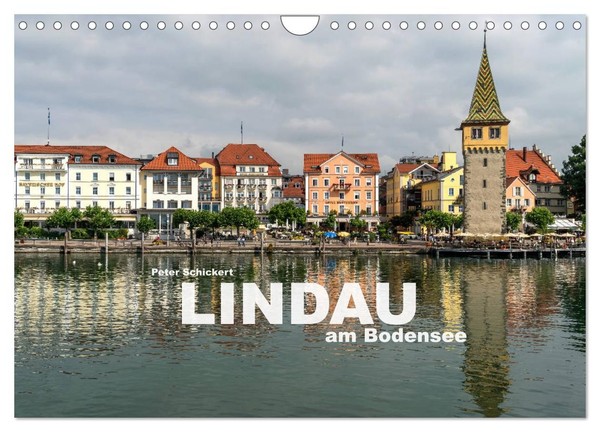 "Calendar 2027 · US Version · Lindau On Lake Constance (Wall Calendar 2027 12\" ×"-image