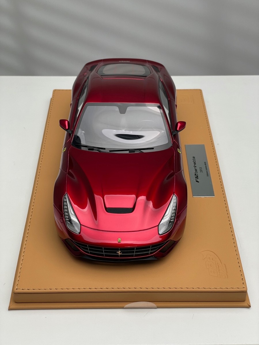 Ferrari F12berlinetta 1/18 赤 Ferrari F12 Berlinetta (Metallic Red) [BBR] 1:18 scale | eBay