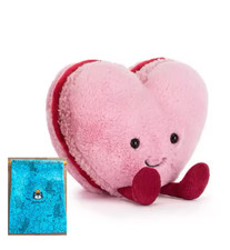 Jellycat Colette Heart Macaron Rare New With Dust bag jellycat heart( UK)