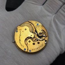 1882 Elgin Model 3 Grade 92 11 Jewel 16s Pocket Watch Movement Mechanical
