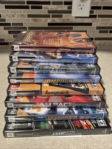 Jampack Lot Of 8 Factory Sealed Vol. 10,11,12,15 Summer/Winter 2003, 2004