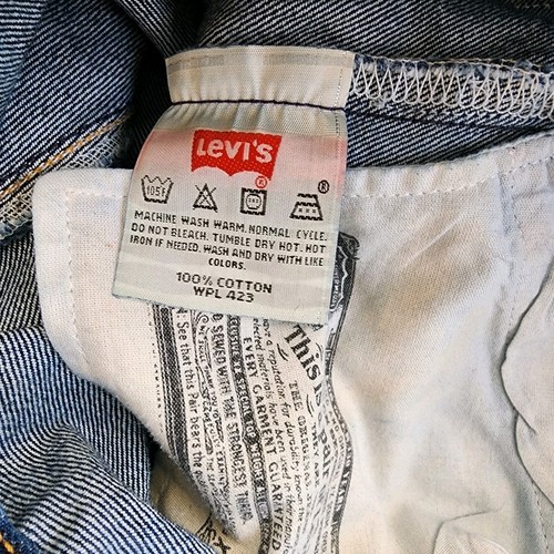 Jeans Levi’s 501 36x36 (34x36) Vintage 1982 Valencia California EE. UU. - Imagen 5 de 11