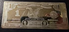 .999 Silver Bar- 4oz  Silver Note Proof Bar $1 Silver Certificate