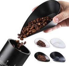 4-Pack Coffee Dosing Cup, ABS Measuring Tray, Smooth Pour, 2-Frosted/2-Black