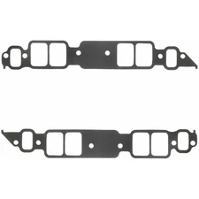 Fel Pro Intake Gasket Set 1275-5; Comp w/Coating 2.54x 1.82 in. .120 in. for BBC
