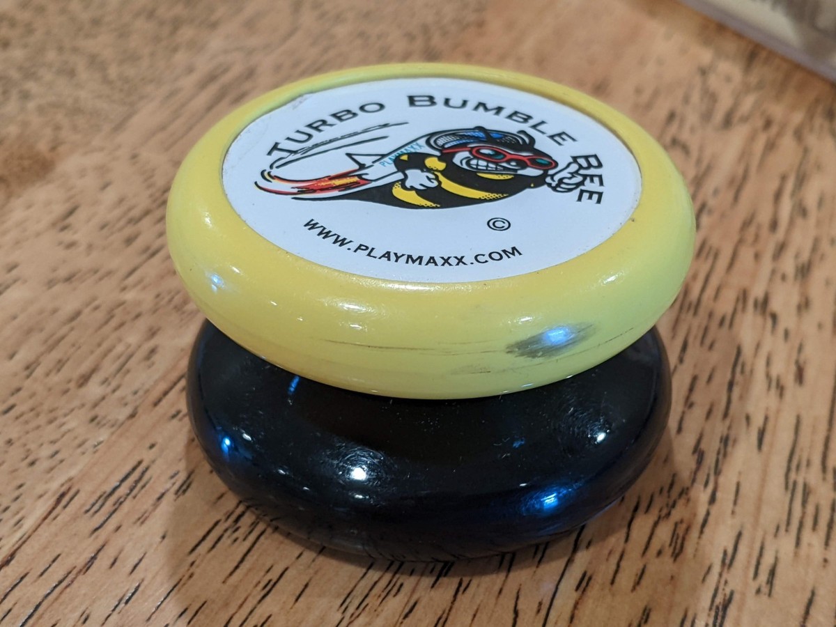 Vintage 1998 Playmaxx Turbo Bumble Bee Yo-yo Ball Bearing Pro Yo