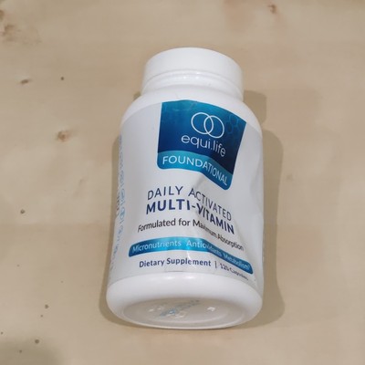 Equilife - Daily Activated Multi-Vitamin 21 Essential Vitamins & Minerals Ant...