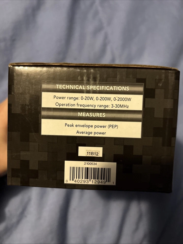 RadioShack 21-534 Compact CB radio SWR  Power Meter watt ham - Image 2 of 4